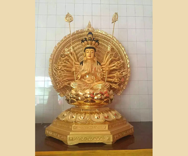 千手觀音銅佛像