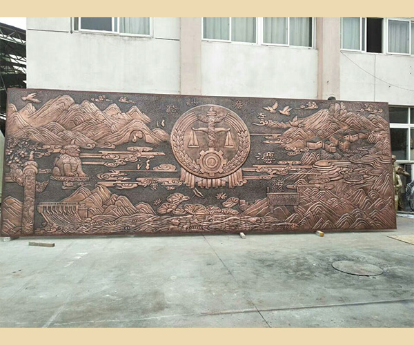 大型銅浮雕