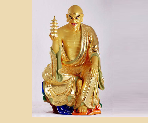 托塔羅漢－十八羅漢銅佛像